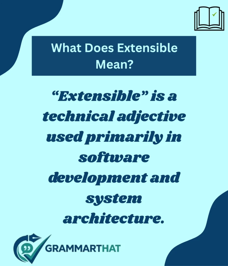 what-does-extensible-mean