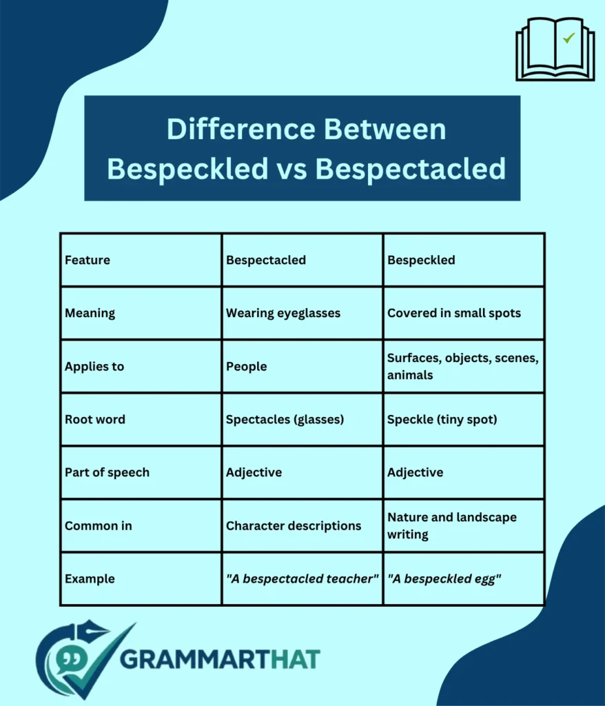 difference-between-bespeckled-vs-bespectacled