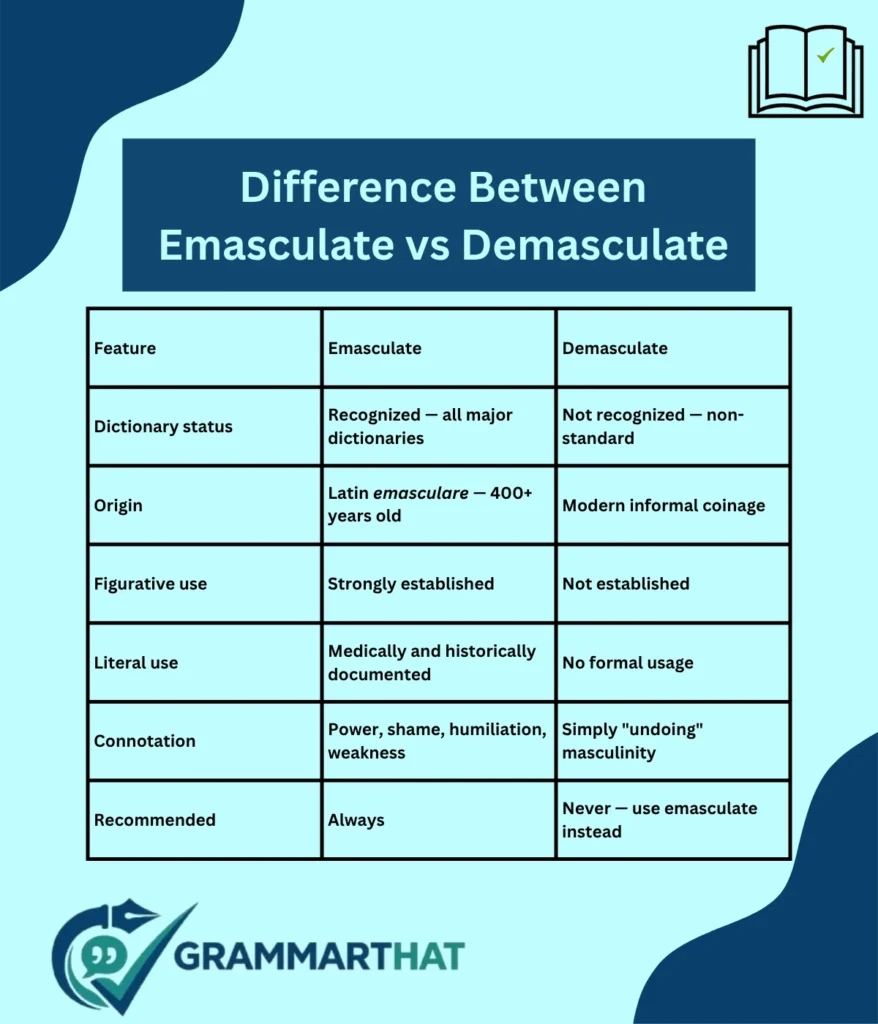 difference-between-emasculate-vs-demasculate