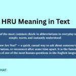 hru-meaning-in-text