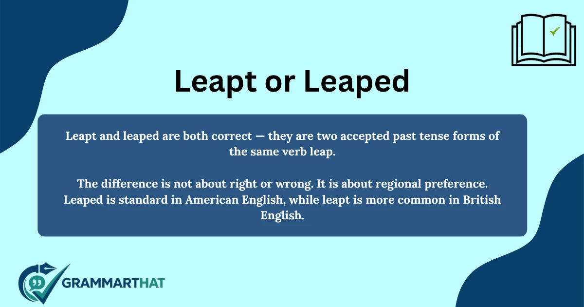 leapt-or-leaped-meaning