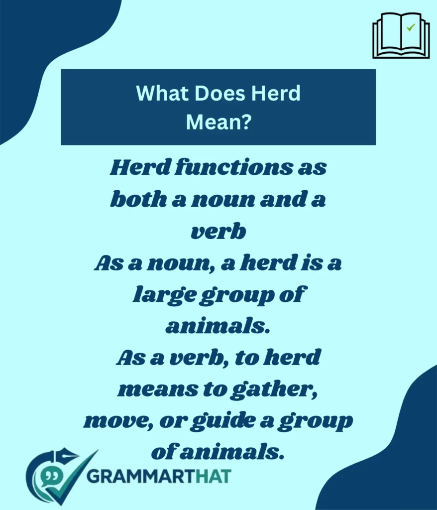 what-does-herd-mean