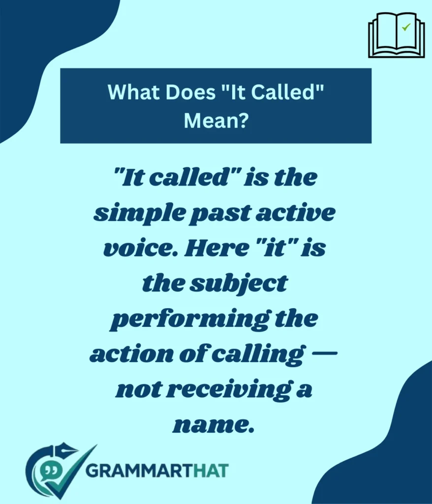 what-does-it-called-mean