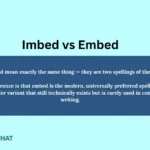 imbed-vs-embed
