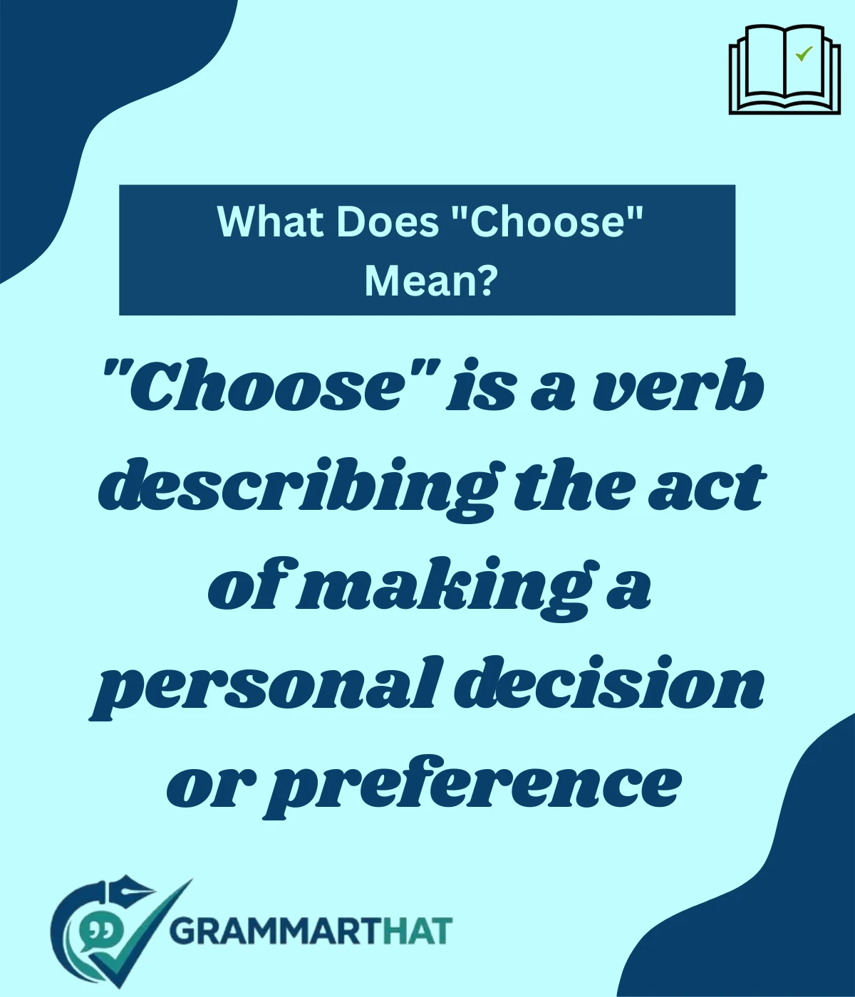 what-does-choose-mean
