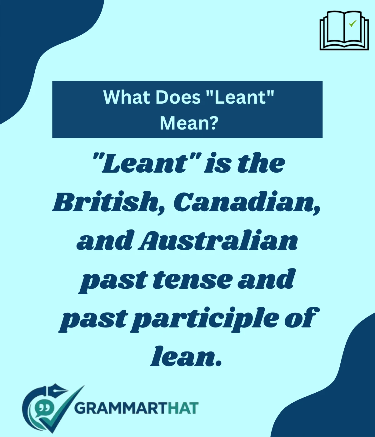 what-does-leant-mean what-does-leant-mean