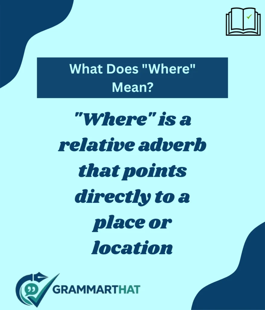 what-does-where-mean