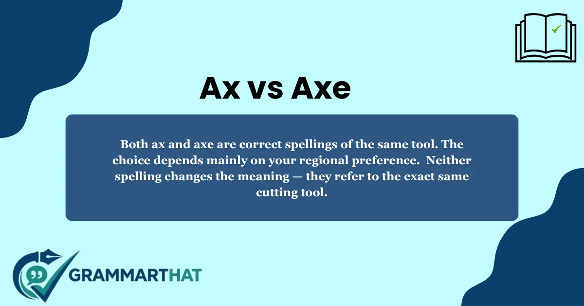 ax-vs-axe