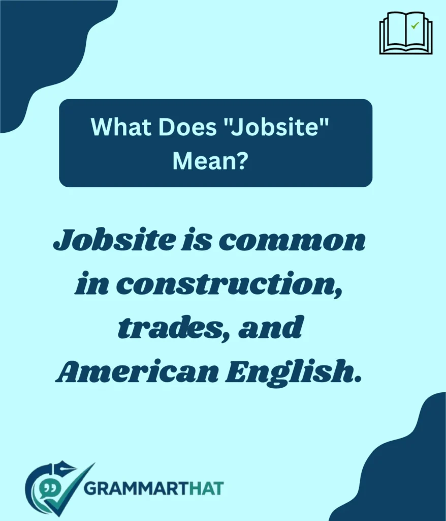 what-does-jobsite-mean