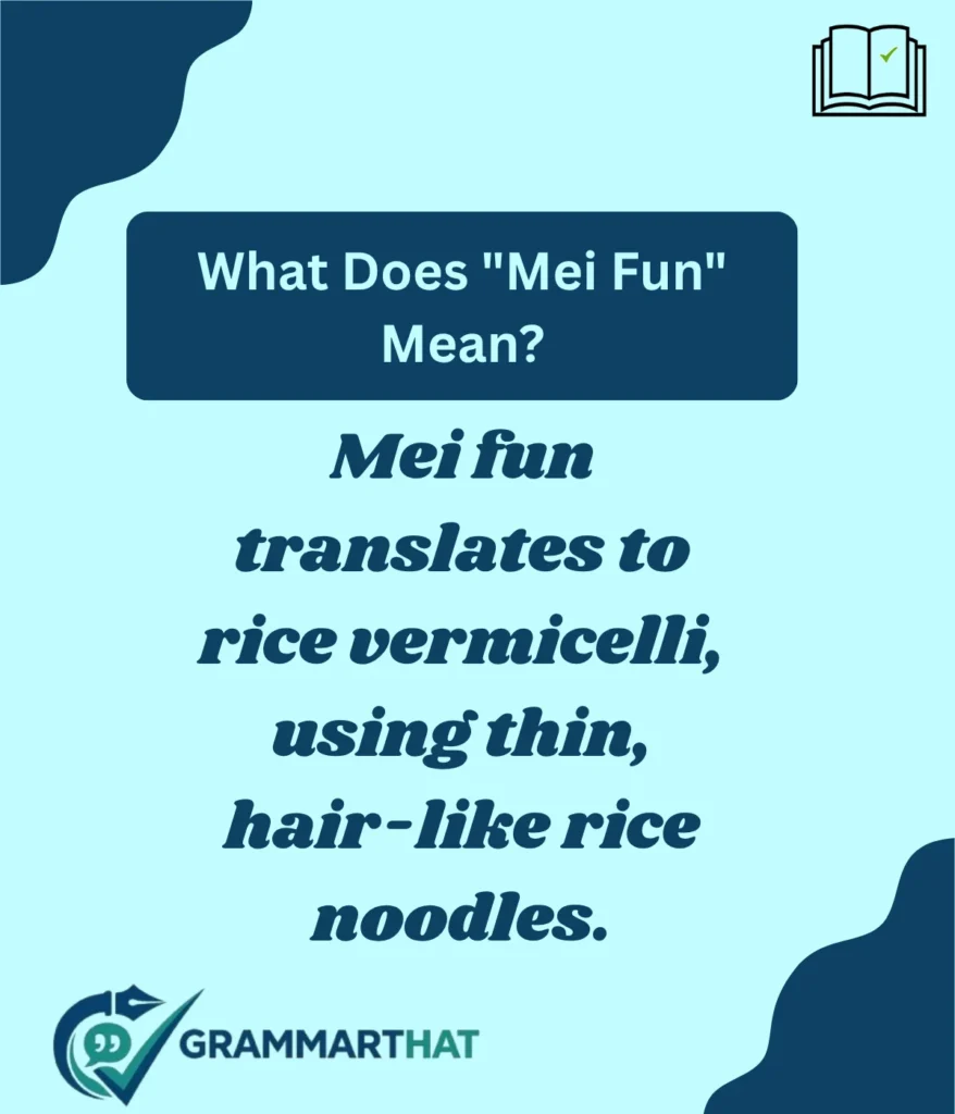 what-does-mei-fun-mean