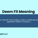 deem-fit-meaning