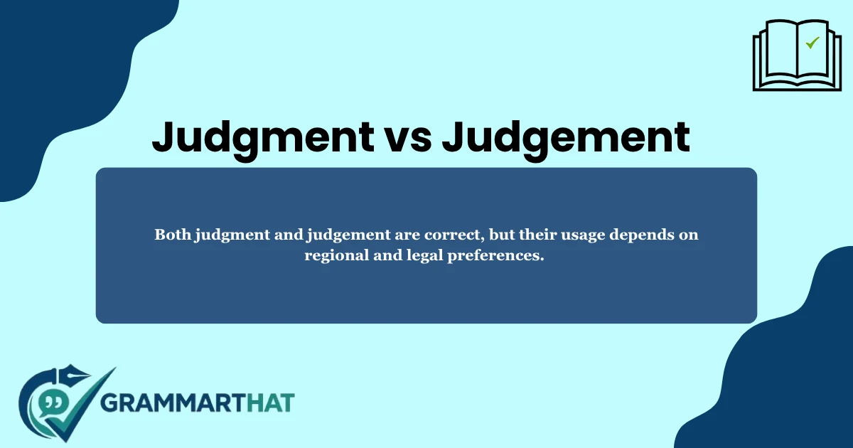 judgment-vs-judgement