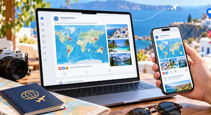 How to Post a Travel Map on Facebook A Step-by-Step Guide for 2026